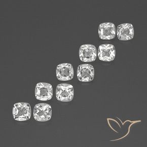 Shop natural 4.86ct ホワイト トパーズ gems, クッション, from ブラジル at GemSelect. In stock, global shipping!