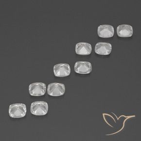 Shop natural 4.09ct ホワイト トパーズ gems, クッション, from ブラジル at GemSelect. In stock, global shipping!