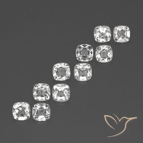 Shop natural 4.82ct クリアホワイト トパーズ gems, クッション, from ブラジル at GemSelect. In stock, global shipping!