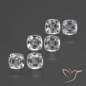 Shop natural 2.50ct クリアホワイト トパーズ gems, クッション, from ブラジル at GemSelect. In stock, global shipping!