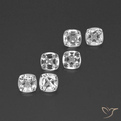 Shop natural 2.82ct クリアホワイト トパーズ gems, クッション, from ブラジル at GemSelect. In stock, global shipping!