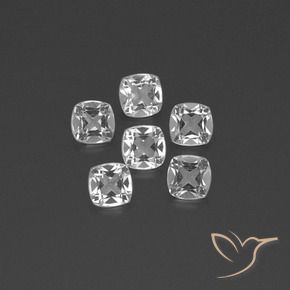 Shop natural 2.86ct クリアホワイト トパーズ gems, クッション, from ブラジル at GemSelect. In stock, global shipping!