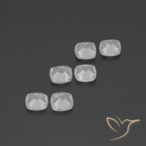 Shop natural 2.86ct クリアホワイト トパーズ gems, クッション, from ブラジル at GemSelect. In stock, global shipping!