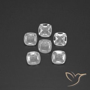 Shop natural 2.26ct クリアホワイト トパーズ gems, クッション, from ブラジル at GemSelect. In stock, global shipping!