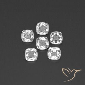 Shop natural 2.96ct ホワイト トパーズ gems, クッション, from ブラジル at GemSelect. In stock, global shipping!