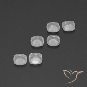Shop natural 2.96ct ホワイト トパーズ gems, クッション, from ブラジル at GemSelect. In stock, global shipping!