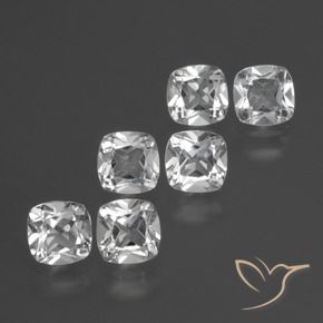 Shop natural 3.33ct クリアホワイト トパーズ gems, クッション, from ブラジル at GemSelect. In stock, global shipping!