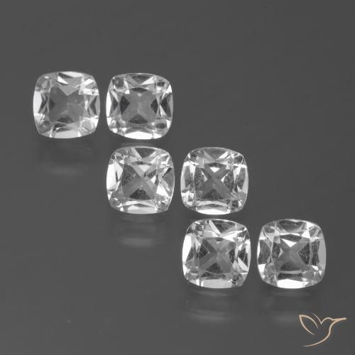 Shop natural 3.24ct クリアホワイト トパーズ gems, クッション, from ブラジル at GemSelect. In stock, global shipping!