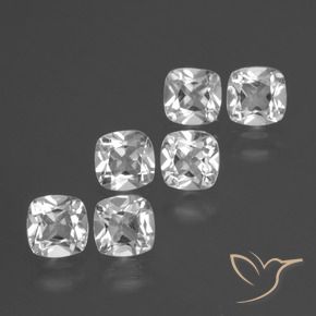 Shop natural 2.81ct クリアホワイト トパーズ gems, クッション, from ブラジル at GemSelect. In stock, global shipping!
