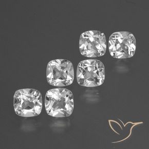Shop natural 3.06ct クリアホワイト トパーズ gems, クッション, from ブラジル at GemSelect. In stock, global shipping!