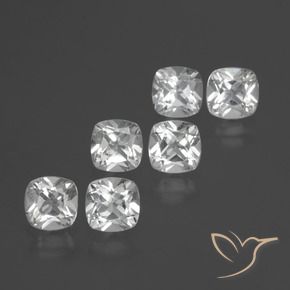 Shop natural 2.92ct クリアホワイト トパーズ gems, クッション, from ブラジル at GemSelect. In stock, global shipping!