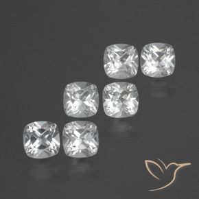 Shop natural 2.75ct ホワイト トパーズ gems, クッション, from ブラジル at GemSelect. In stock, global shipping!