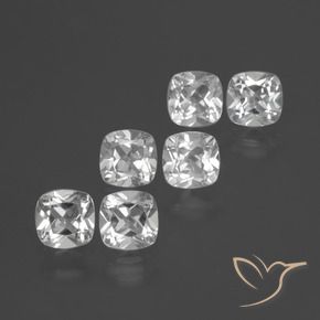 Shop natural 3.08ct ホワイト トパーズ gems, クッション, from ブラジル at GemSelect. In stock, global shipping!