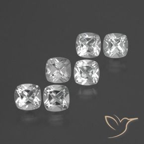 Shop natural 2.75ct ホワイト トパーズ gems, クッション, from ブラジル at GemSelect. In stock, global shipping!