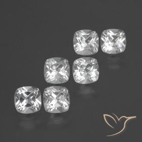 Shop natural 2.73ct ホワイト トパーズ gems, クッション, from ブラジル at GemSelect. In stock, global shipping!