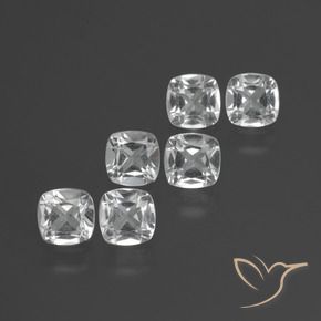 Shop natural 3.11ct クリアホワイト トパーズ gems, クッション, from ブラジル at GemSelect. In stock, global shipping!