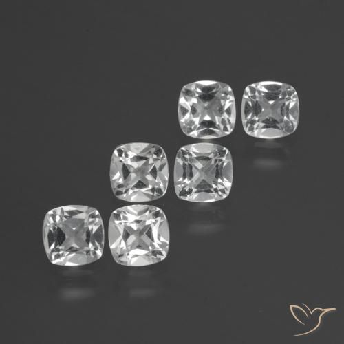 Shop natural 3.03ct クリアホワイト トパーズ gems, クッション, from ブラジル at GemSelect. In stock, global shipping!