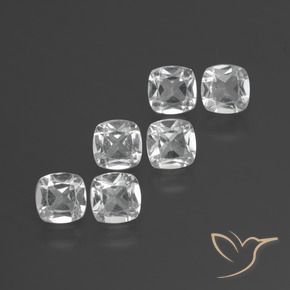 Shop natural 2.75ct ホワイト トパーズ gems, クッション, from ブラジル at GemSelect. In stock, global shipping!