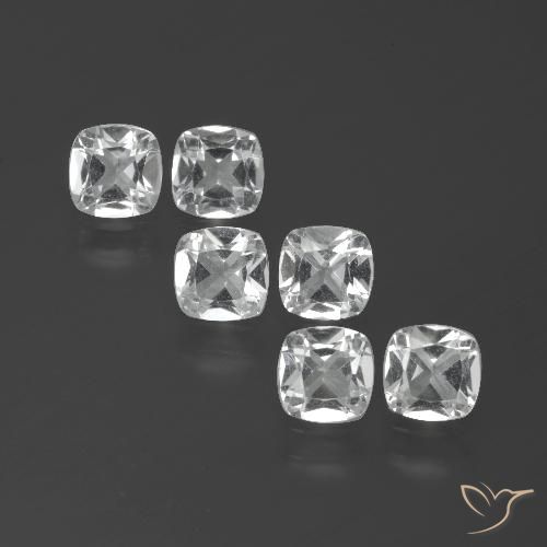 Shop natural 2.69ct クリアホワイト トパーズ gems, クッション, from ブラジル at GemSelect. In stock, global shipping!