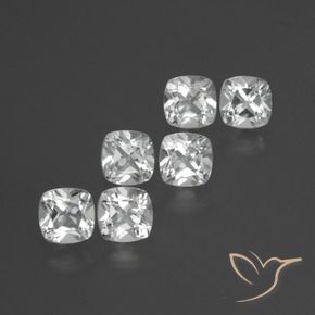 Shop natural 3.08ct ホワイト トパーズ gems, クッション, from ブラジル at GemSelect. In stock, global shipping!