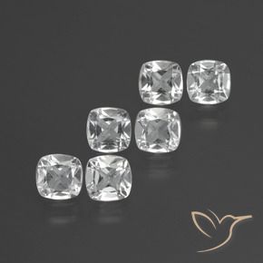 Shop natural 2.97ct クリアホワイト トパーズ gems, クッション, from ブラジル at GemSelect. In stock, global shipping!