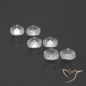 Shop natural 2.91ct ホワイト トパーズ gems, クッション, from ブラジル at GemSelect. In stock, global shipping!