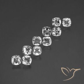 自然派の商品を探す 4.41ct クリアホワイト トパーズ 宝石, クッションカット, ブラジル からGemSelectで. 在庫あり、世界各国へ発送!
