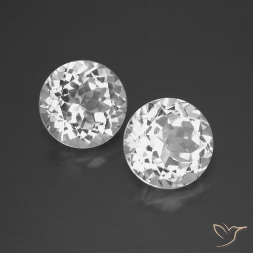 Shop natural 7.00ct クリアホワイト トパーズ gems, ラウンド, from ブラジル at GemSelect. In stock, global shipping!