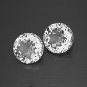自然派の商品を探す 6.65ct ホワイト トパーズ 宝石, ラウンドカット, ブラジル からGemSelectで. 在庫あり、世界各国へ発送!