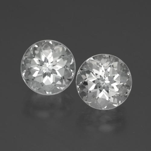 自然派の商品を探す 7.33ct ホワイト トパーズ 宝石, ラウンドカット, ブラジル からGemSelectで. 在庫あり、世界各国へ発送!