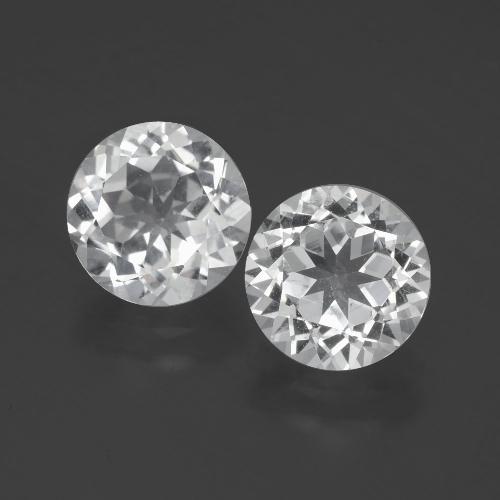 自然派の商品を探す 6.26ct クリアホワイト トパーズ 宝石, ラウンドカット, ブラジル からGemSelectで. 在庫あり、世界各国へ発送!