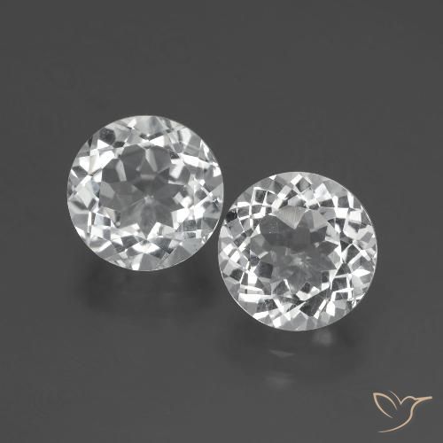 自然派の商品を探す 7.50ct クリアホワイト トパーズ 宝石, ラウンドカット, ブラジル からGemSelectで. 在庫あり、世界各国へ発送!