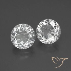 自然派の商品を探す 7.50ct クリアホワイト トパーズ 宝石, ラウンドカット, ブラジル からGemSelectで. 在庫あり、世界各国へ発送!