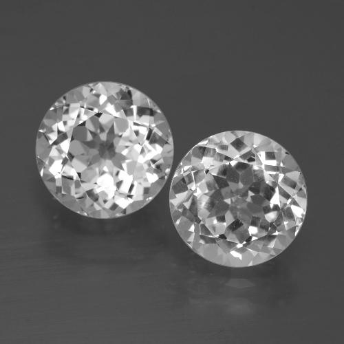 自然派の商品を探す 6.61ct クリアホワイト トパーズ 宝石, ラウンドカット, ブラジル からGemSelectで. 在庫あり、世界各国へ発送!
