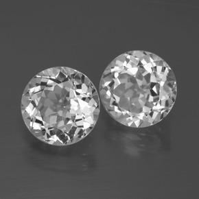 自然派の商品を探す 6.61ct クリアホワイト トパーズ 宝石, ラウンドカット, ブラジル からGemSelectで. 在庫あり、世界各国へ発送!