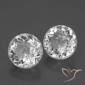 Shop natural 6.30ct クリアホワイト トパーズ gems, ラウンド, from ブラジル at GemSelect. In stock, global shipping!