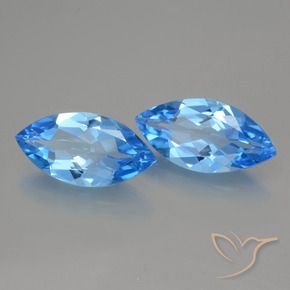 Shop natural 8.48ct スイスブルー トパーズ gems, マーキーズ, from ブラジル at GemSelect. In stock, global shipping!