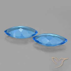 Shop natural 6.53ct スイスブルー トパーズ gems, マーキーズ, from ブラジル at GemSelect. In stock, global shipping!