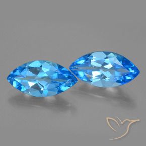 Shop natural 8.28ct スイスブルー トパーズ gems, マーキーズ, from ブラジル at GemSelect. In stock, global shipping!