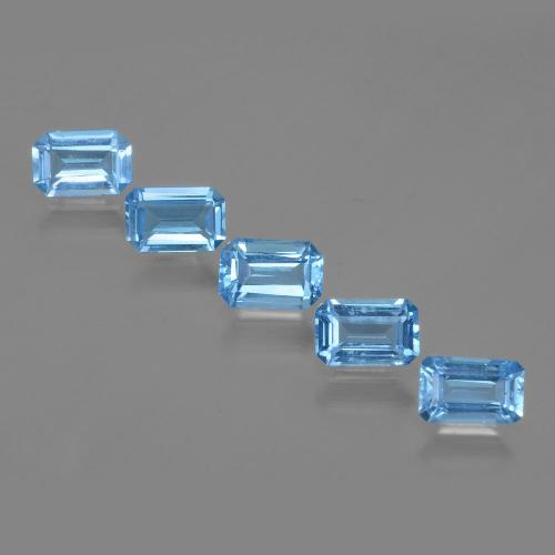 自然派の商品を探す 3.09ct スイスブルー トパーズ 宝石, エメラルドカット, ブラジル からGemSelectで. 在庫あり、世界各国へ発送!