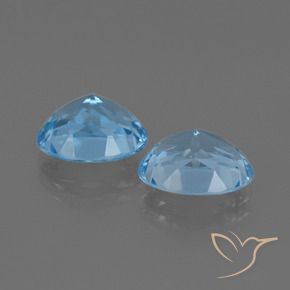 Shop natural 6.89ct スカイブルー トパーズ gems, 楕円形, from ブラジル at GemSelect. In stock, global shipping!