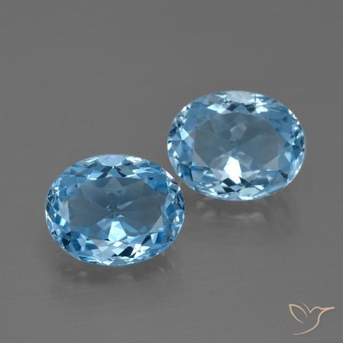 自然派の商品を探す 6.68ct スカイブルー トパーズ 宝石, オーバルカット, ブラジル からGemSelectで. 在庫あり、世界各国へ発送!