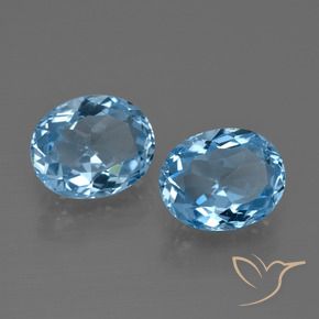 自然派の商品を探す 6.68ct スカイブルー トパーズ 宝石, オーバルカット, ブラジル からGemSelectで. 在庫あり、世界各国へ発送!