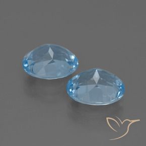 Shop natural 6.91ct スカイブルー トパーズ gems, 楕円形, from ブラジル at GemSelect. In stock, global shipping!