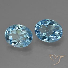 Shop natural 6.03ct スカイブルー トパーズ gems, 楕円形, from ブラジル at GemSelect. In stock, global shipping!