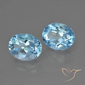 Shop natural 7.09ct スカイブルー トパーズ gems, 楕円形, from ブラジル at GemSelect. In stock, global shipping!