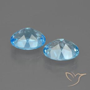 Shop natural 7.09ct スカイブルー トパーズ gems, 楕円形, from ブラジル at GemSelect. In stock, global shipping!