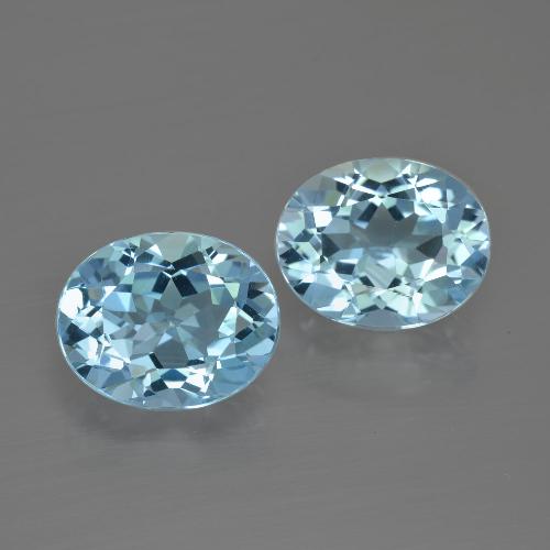 自然派の商品を探す 6.48ct スカイブルー トパーズ 宝石, オーバルカット, ブラジル からGemSelectで. 在庫あり、世界各国へ発送!