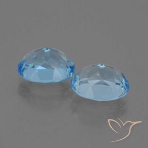 Shop natural 6.98ct スカイブルー トパーズ gems, 楕円形, from ブラジル at GemSelect. In stock, global shipping!
