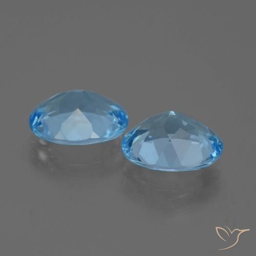 Shop natural 6.17ct スイスブルー トパーズ gems, 楕円形, from ブラジル at GemSelect. In stock, global shipping!